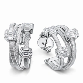 Серьги из золота с бриллиантами