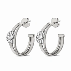 Серьги из золота с бриллиантами