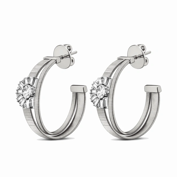 Серьги из золота с бриллиантами