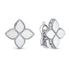 Серебряные cерьги классические