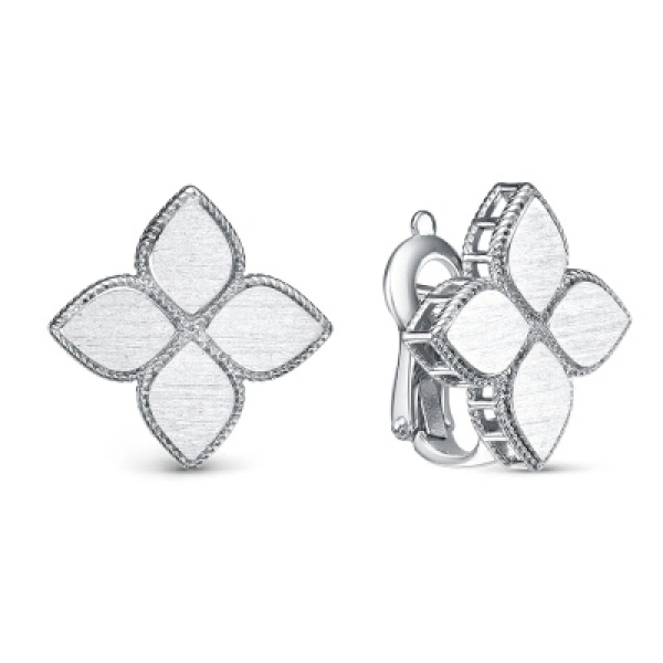 Серебряные cерьги классические