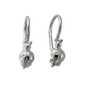 Серебряные cерьги классические