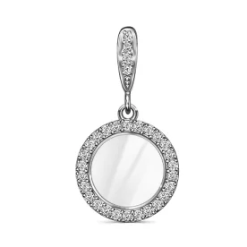 Серебряная подвеска с эмалью