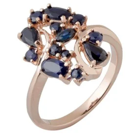 Золотое кольцо с сапфиром