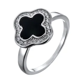 Серебряное кольцо с агатом