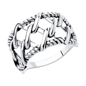 Серебряное кольцо 