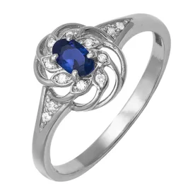 Серебряное кольцо с кварцем