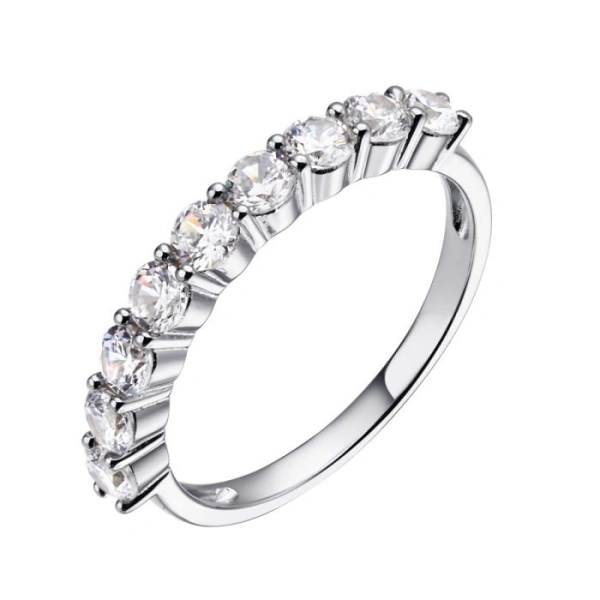 Серебряное кольцо с фианитом