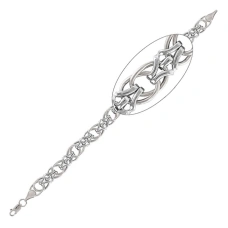 Серебряный браслет 