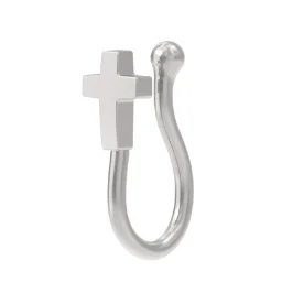 Серьга д/пирсинга из серебра 