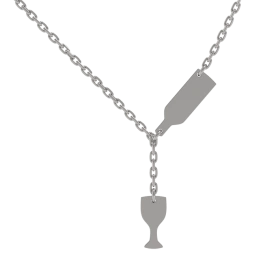 Серебряное колье 