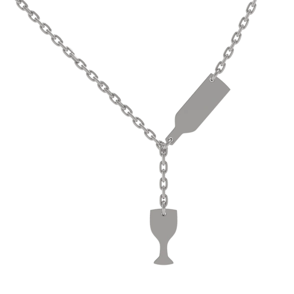 Серебряное колье 