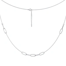 Серебряное колье 