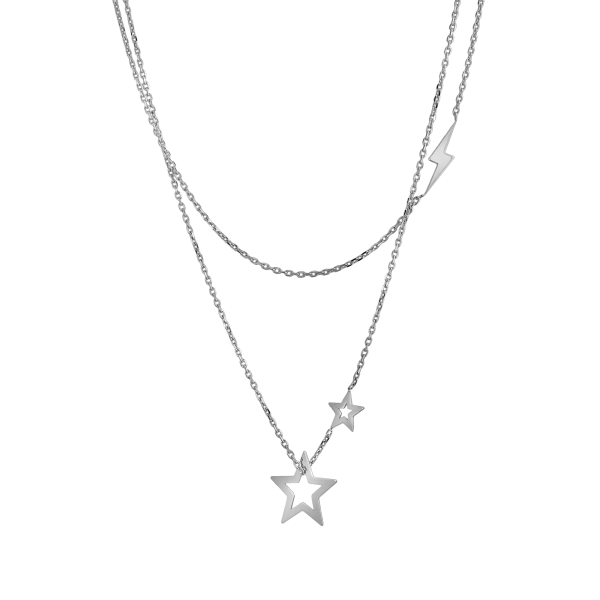 Серебряное колье 