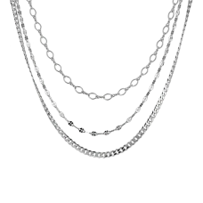 Серебряное колье 