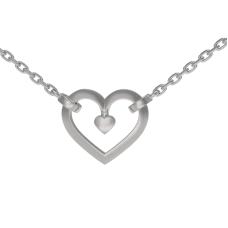 Серебряное колье 