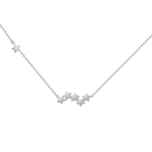 Серебряное колье 