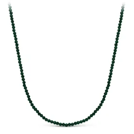 Бусы из серебра со шпинелью