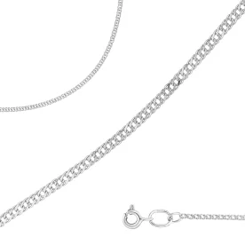 Цепь из белого золота 