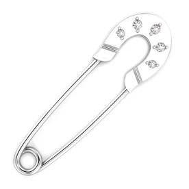 Сувенир из серебра с фианитом