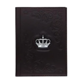 Сувенир из серебра с кожей