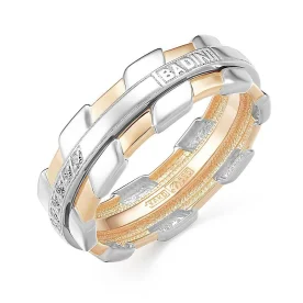 Печатка из золота с фианитом