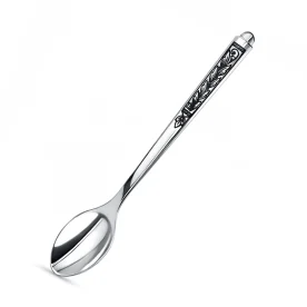 Столовые приборы из серебра с чернением