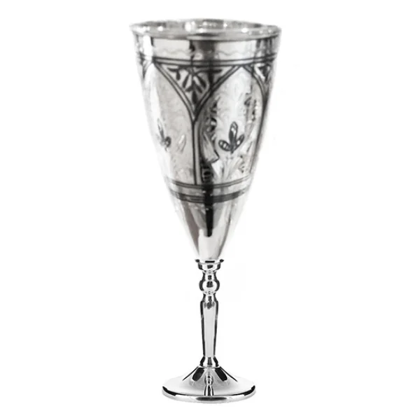 Посуда из серебра с чернением