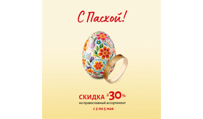 С праздником светлой Пасхи!