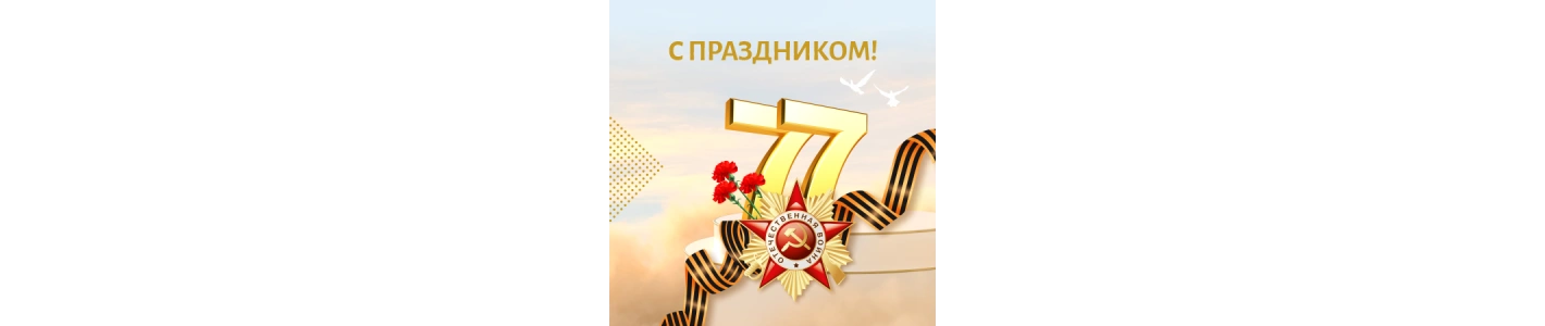 Поздравляем с Днём Великой Победы!
