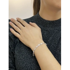 Золотой браслет с бриллиантами