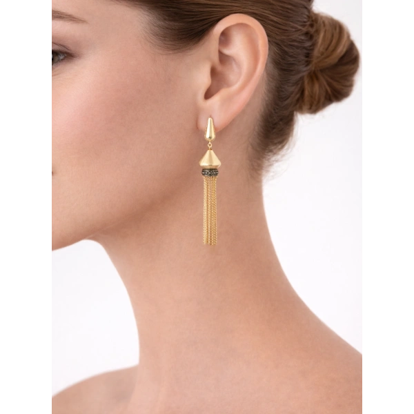 Серьги из золота 585 пробы