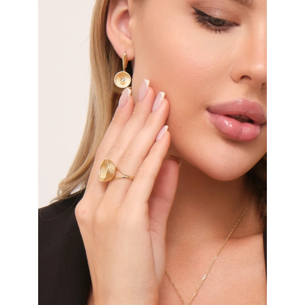 Серьги из золота 585 пробы