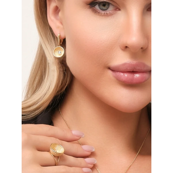 Серьги из золота 585 пробы