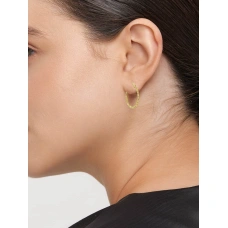 Серьги кольца из золота 585