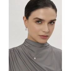 Серьги золотые с бриллиантами