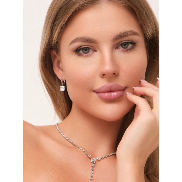 Серьги с бриллиантами