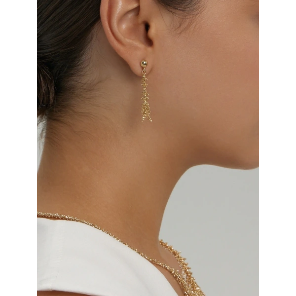 Серьги из золота 585 пробы