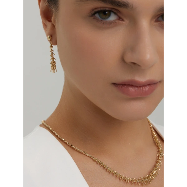 Серьги из золота 585 пробы